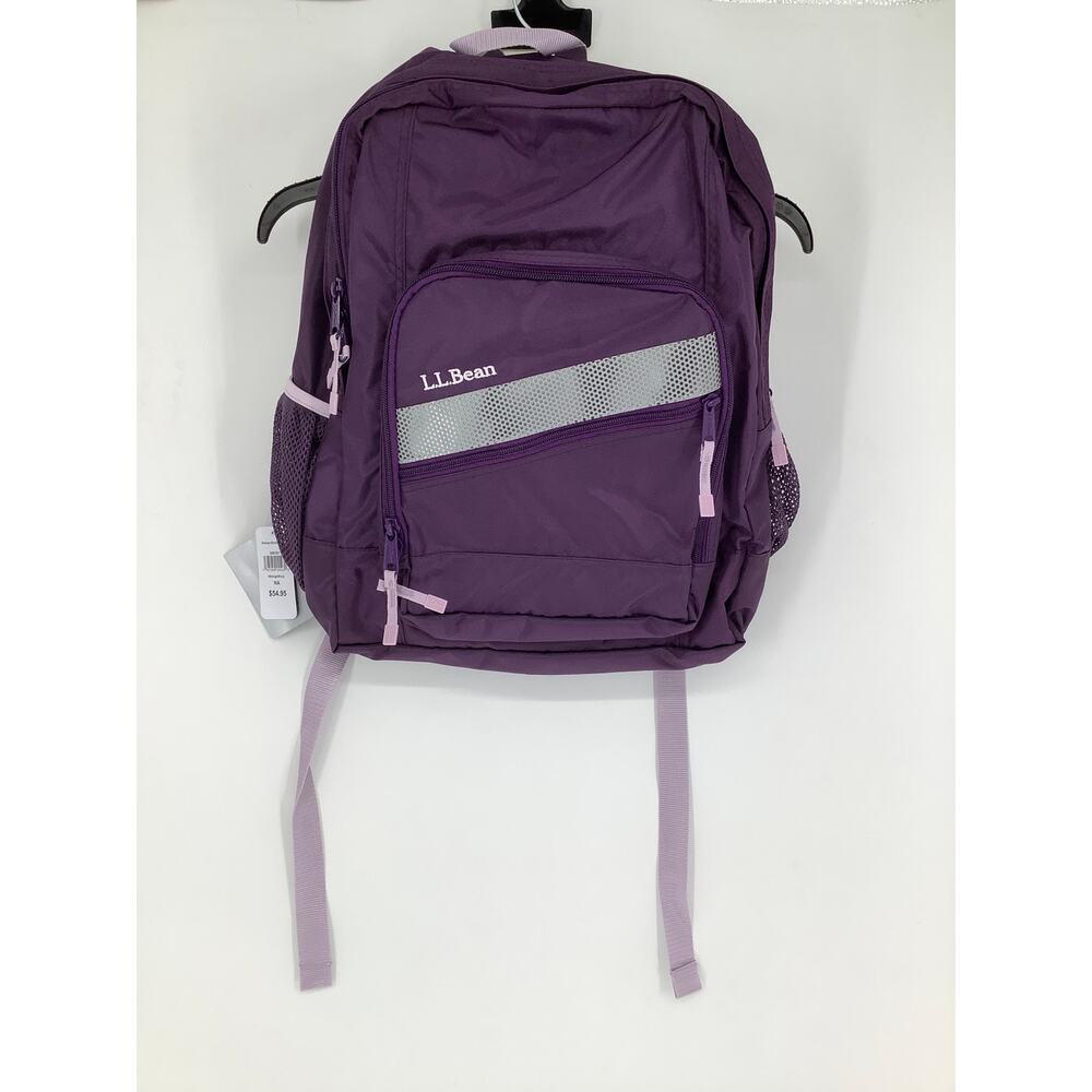 LL Bean Kids Midnight Purple Deluxe Bookpack IV Backpack Casual School HR7-33 - Picture 2 of 8